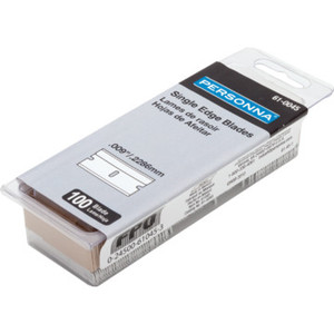 Personna Single-Edge Razor Scraper Refill Blades Package Of 100