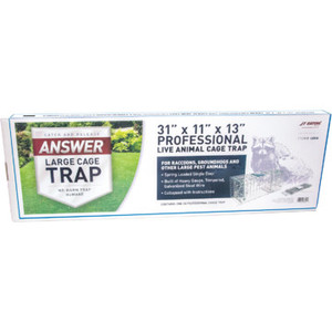 Animal Cage Trap For Raccoons, Squirrels, Feral Cats And Similar Size Animals