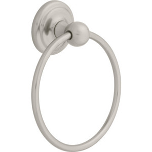 Franklin Brass Jamestown Satin Nickel Towel Ring