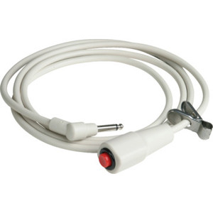 Nurse Call Cord Momentary 1/4" Phono Plug 10'
