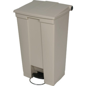 18 Gallon Rubbermaid Beige Step Can