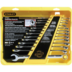 Stanley Professional Grade 13-Piece Metric Combination Wrench Set