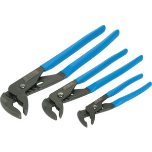 Channellock 3-Piece Griplock Tongue-And-Groove Pliers Set