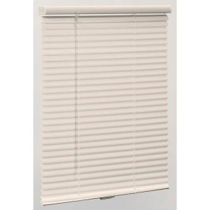 Home Repair Parts 70.5" x 36"  Cordless Alabaster 1" Mini Vinyl Horizontal Window Blind (W x L)