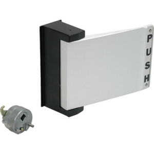 Adams Rite Latch Paddle Operator-Left Satin Aluminum
