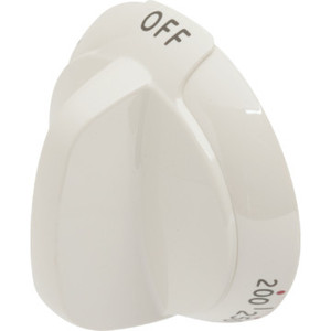 GE Elect Thermostat Oven Knob - Bisque