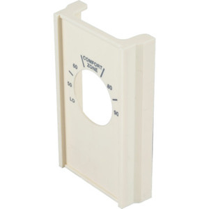 Ivory Single Pole Line Volt Thermostat Cover