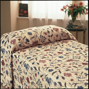 Martex Bedspread Full XL 96x116 Throw Style Home Terrace Multicolor