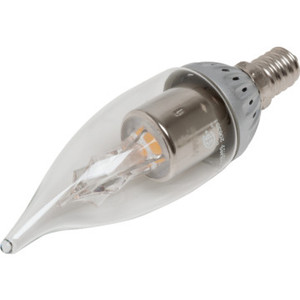 LED Bulb Archipelago 3W Flame (25W Equivalent) 2700K Candelabra Clear Dimmable