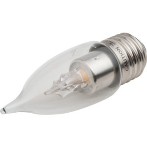 LED Bulb Archipelago 3.5W Flame (25W Equivalent) 2700K Clear Dimmable