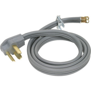 5' 3-Wire 30 Amp Dryer Power Supply Cord