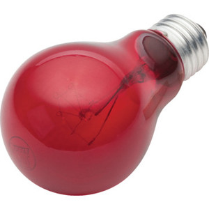 A Bulb Value Light 25W A19 Red
