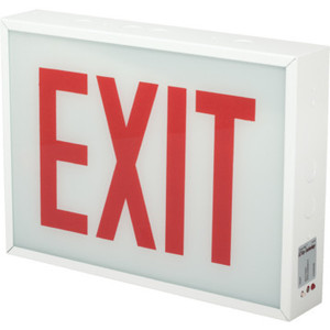 Sure Lites LED Exit Sign 20-Gauge Steel Chicago Approved