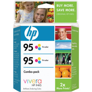 HP 95 Tricolor Inkjet Crtdges "Pkg Of 2"