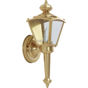 POLISHED BRASS PORCH LANTERN