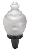 Exterior 150 Watt Metal Halide Acorn Post Top Fixture Black