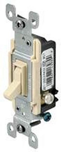 15 Amp 3-Way CO/ALR Quiet Wall Switch - White