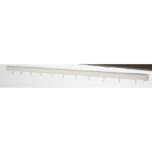 47" Alabaster 1-3/4" DeluxeVertical Headrail