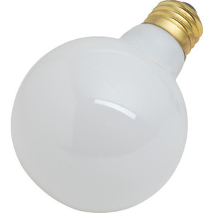 Halogen Bulb Value Light 40W G25 Medium Base White 24/Pk