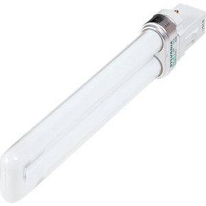 Compact Fluorescent Bulb Value Light 9W Twin 2700K 2-Pin Base 10pk