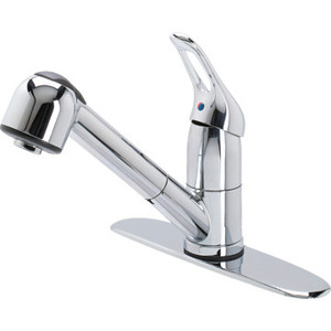 Seasons Anchor Point Kitchen Faucet Chrome Single Handle Pull-Out