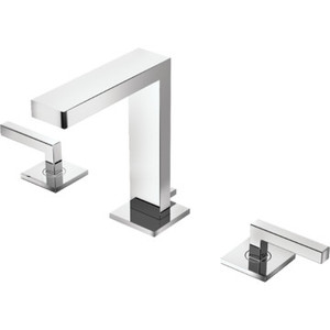 Symmons Duro Widespread Lavatory Faucet Chrome Two Handle With Pop-Up