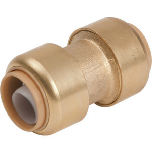 Maintenance Warehouse Push-To-Connect Straight Coupling - 1/2" x 1/2"