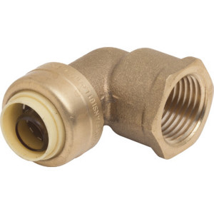 Maintenance Warehouse Push-To-Connect 90 Elbow - 1/2" x 1/2" FIP