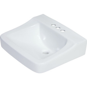 Seasons Wall Hung Lavatory Sink White China