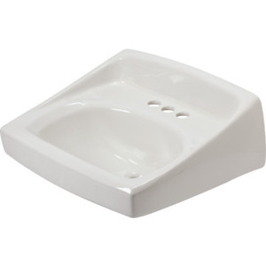 American Standard Lucerne Wall Hung Lavatory Sink White China