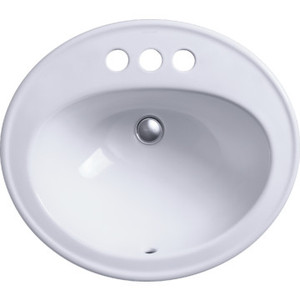 Kohler Pennington White China Lavatory