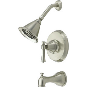 Seasons Gold Callabria Tub-Shower Trim Kit Brushed Nickel