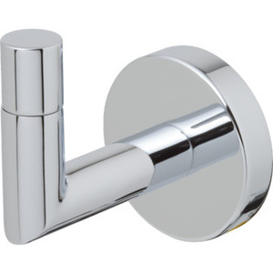 Seasons Gold Gramercy Park Polished Chrome Robe Hook