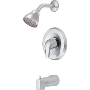 Moen Posi-Temp Tub-Shower Trim Kit Brushed Chrome