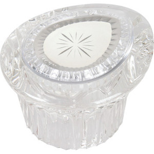 Moen Hot/Cold Faucet Handle Clear