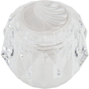 Economy Hot/Cold Faucet Handle Clear