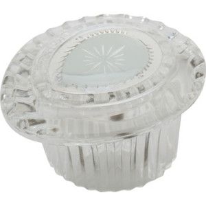Replacement For Moen Chateau Hot/Cold Shower Handle Clear