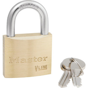 Masterlock 1-1/2 Economy Brass Padlock