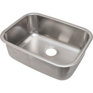 Seasons 17-3/4 x 25" Single Bowl Undermount Kitchen Sink Stainless Steel 8"Depth