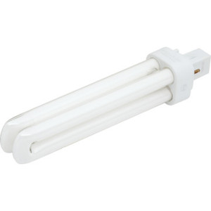 Compact Fluorescent Bulb Value Light 26W Quad 4100K 2-Pin Base 10pk