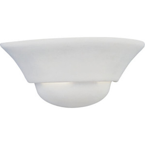 One-Light Wall Sconce White Frosted Glass