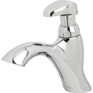 Delta Metering Faucet Chrome Single Handle