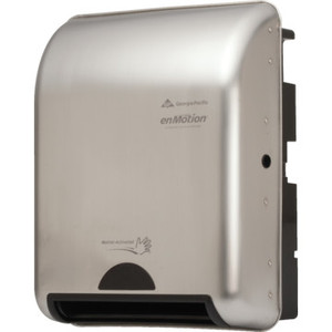 Georgia-Pacific enMotion Stainless Recessed Automated Touchless Towel Dispenser