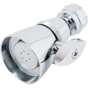 Chrome Small Adjustable Spray Showerhead 2.0 GPM