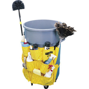 Rubbermaid Brute Caddy Bag, Yellow