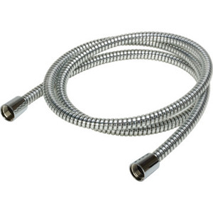 1/2 x 72" Chrome Shower Hose ABS Conicals 1/2" FIP