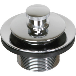 Drain Assembly Lift And Turn 1-5/8" OD 1-1/4" ID Fine Thread Chrome