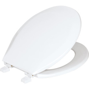 Maintenance Warehouse Plastic Round Toilet Seat Package Of 10
