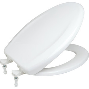 Bemis Plastic Elongated Toilet Seat STA-TITE Whisper Close 7900TDGSL