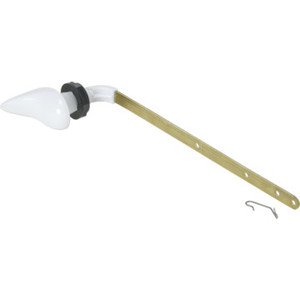 American Standard Toilet Tank Lever Metal Arm White Handle Shapeable
